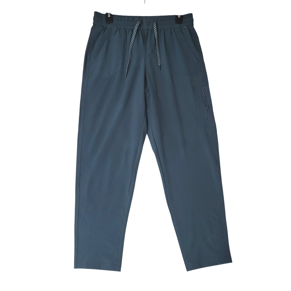 Avalanche Outdoor Supply Co Womens Hiking Pants Teal Blue Cargo Size Medium